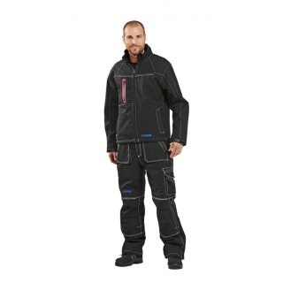 Planam Outdoor Basalt Softshelljacke schwarz L (52/54)