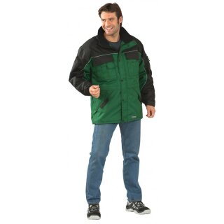 Planam Dust Parka farngrün/schwarz XXXL (64/66)
