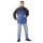 Planam Dust Parka royalblau/schwarz S (44/46)