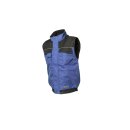 Planam Dust Weste royalblau/schwarz