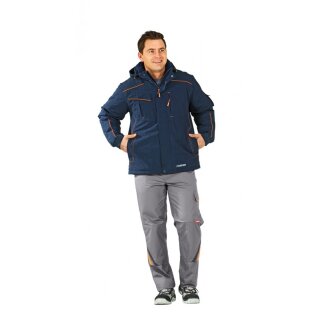 Planam Neon Jacke marine/orange XXXL (64/66)