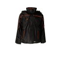 Planam Piper Jacke schwarz/orange L (52/54)