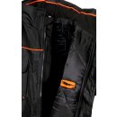 Planam Piper Jacke schwarz/orange XXXL (64/66)