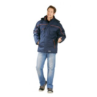 Planam Piper Jacke marine/orange S (44/46)
