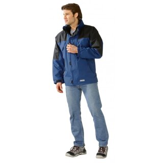 Planam Redwood Jacke amporablau/schwarz S (44/46)