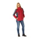 Planam Shape Damen Jacke rot/grau