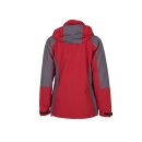 Planam Shape Damen Jacke rot/grau