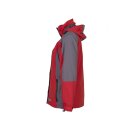 Planam Shape Damen Jacke rot/grau XL (44)
