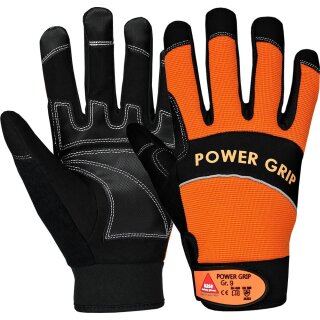 POWER GRIP Handschuhe Fingerspitzen-/Daumenbeuge-/Innenhand-Verstärkung