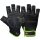 TECHNIK 0 Finger, Sicherheitshandschuhe Synthetikleder Klettverschluss, CE CAT II, EN420, EN388