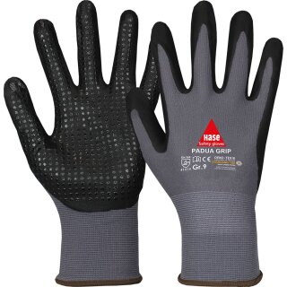 PADUA GRIP Sicherheitshandschuhe, Nitril Foam genoppt