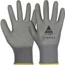 PU Grey Feinstrick Handschuh mit Soft-PU Beschichtung,...