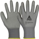 PU Grey Feinstrick Handschuh mit Soft-PU Beschichtung,...