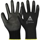PU Black Feinstrick Handschuh mit Soft-PU Beschichtung,...