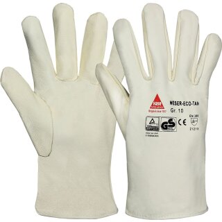 WESER ECO-TAN® Montagehandschuhe CE, CAT II, EN 420, EN 388