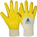ERFURT lite, 5-Fg.-Sicherheitshandschuhe Nitril gelb,...