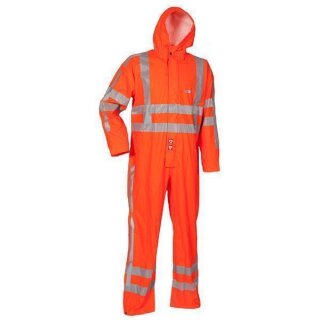 Lyngsoe FR-LR57-RWS Overall hochsichtbar, schwer entflammbar, antistatisch - Hi-Vis Orange