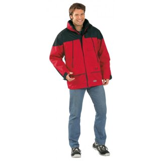 Planam Twister Jacke rot/schwarz