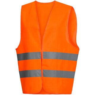 NITRAS Warnschutz-Weste orange EN ISO 20471