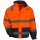 NITRAS MOTION TEX VIZ Warnschutz-Pilotenjacke (7142) neonorange / marineblau