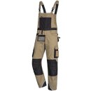 NITRAS MOTION TEX PRO FX Latzhose khaki/schwarz 7725