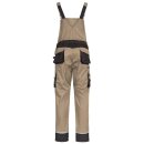 NITRAS MOTION TEX PRO FX Latzhose khaki/schwarz 7725