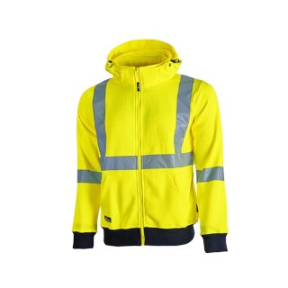 U-Power Melody Sweatshirt Jacke Yellow Fluo S