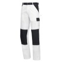 NITRAS MOTION TEX LIGHT Bundhose weiß/grau 7513