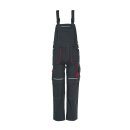 Planam Basalt Latzhose 285 g/m²  anthrazit/rot 44