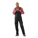 Planam Basalt Latzhose 285 g/m²  anthrazit/rot 50