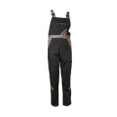 Planam Visline Latzhose 290 g/m²  schwarz/orange/zink