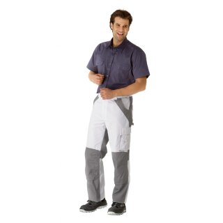 Planam Plaline Bundhose reinweiß/zink 48