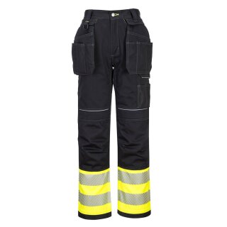 Portwest PW3 Warnschutz- Bundhose mit Holstertaschen Klasse 1 (PW307)