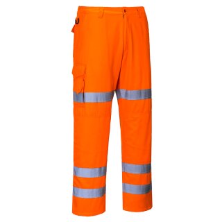 Portwest Warnschutz Bundhose mit drei Reflexstreifen (RT49)