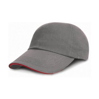 grey/red